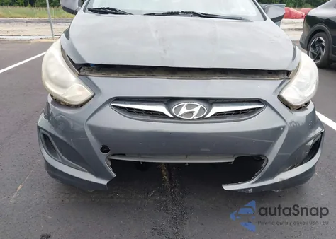 2012 Hyundai Accent Gls из США, поврежденный, VIN KMHCT4AE4CU078733